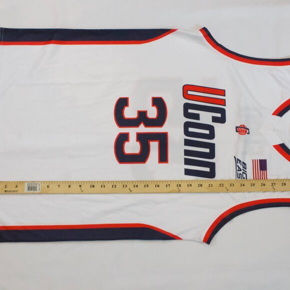 NEW Men's UConn Huskies Azzi Fudd White Away Jersey Size Medium - Picture 4 of 7